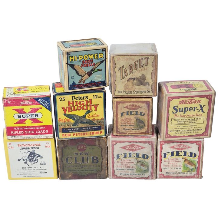 10-Paper Shotgun Shell Boxes