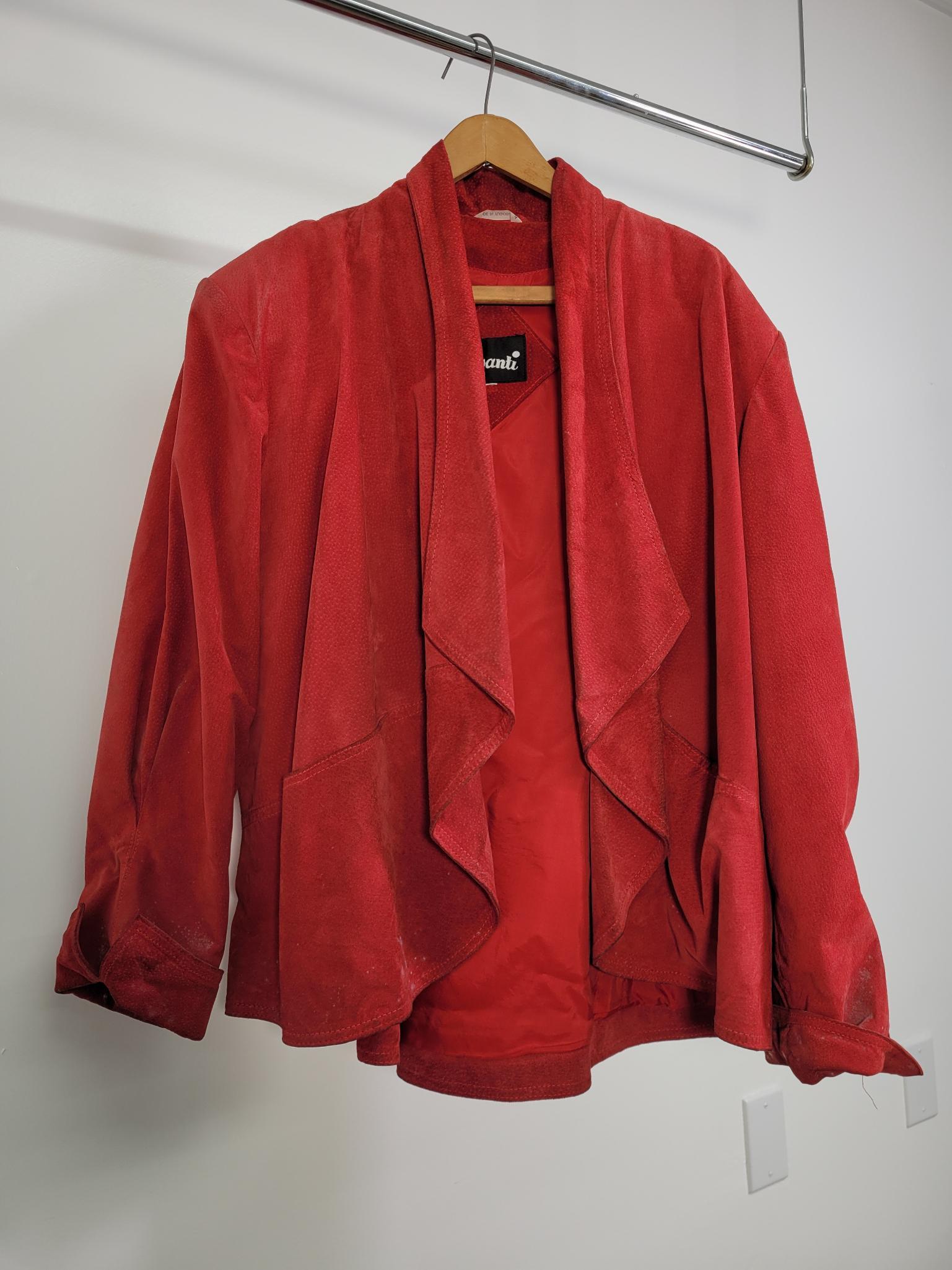 Avanti suede outlet jacket