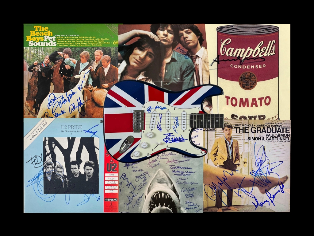 June Music & Pop Culture Memorabilia Auction | Eaton & Brennan Auctions