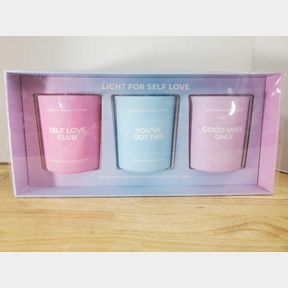 Jill Zarin Home - Crystal Manifestation Candle Trio