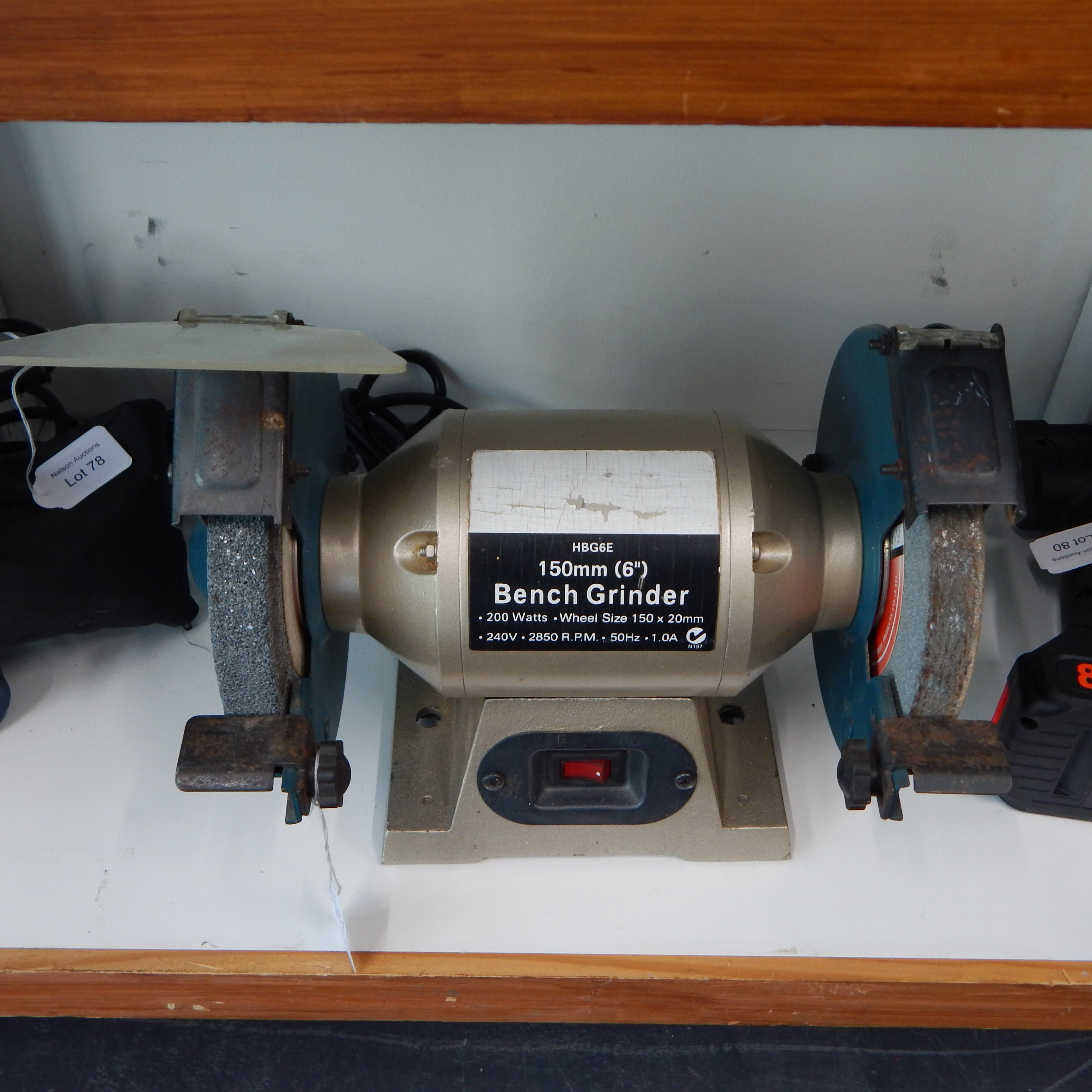 Bench Grinder 150mm af — sold at auction in New Zealand for $35