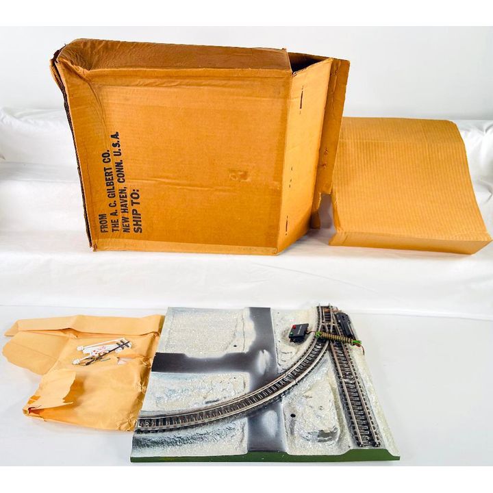 American Flyer Postwar S Gauge #26263 Snow Scene Right Switch Panel