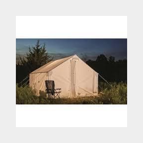 Guide Gear - Canvas Wall Tent - 10x12' (Frame/Floor Not Included) (Dirty)