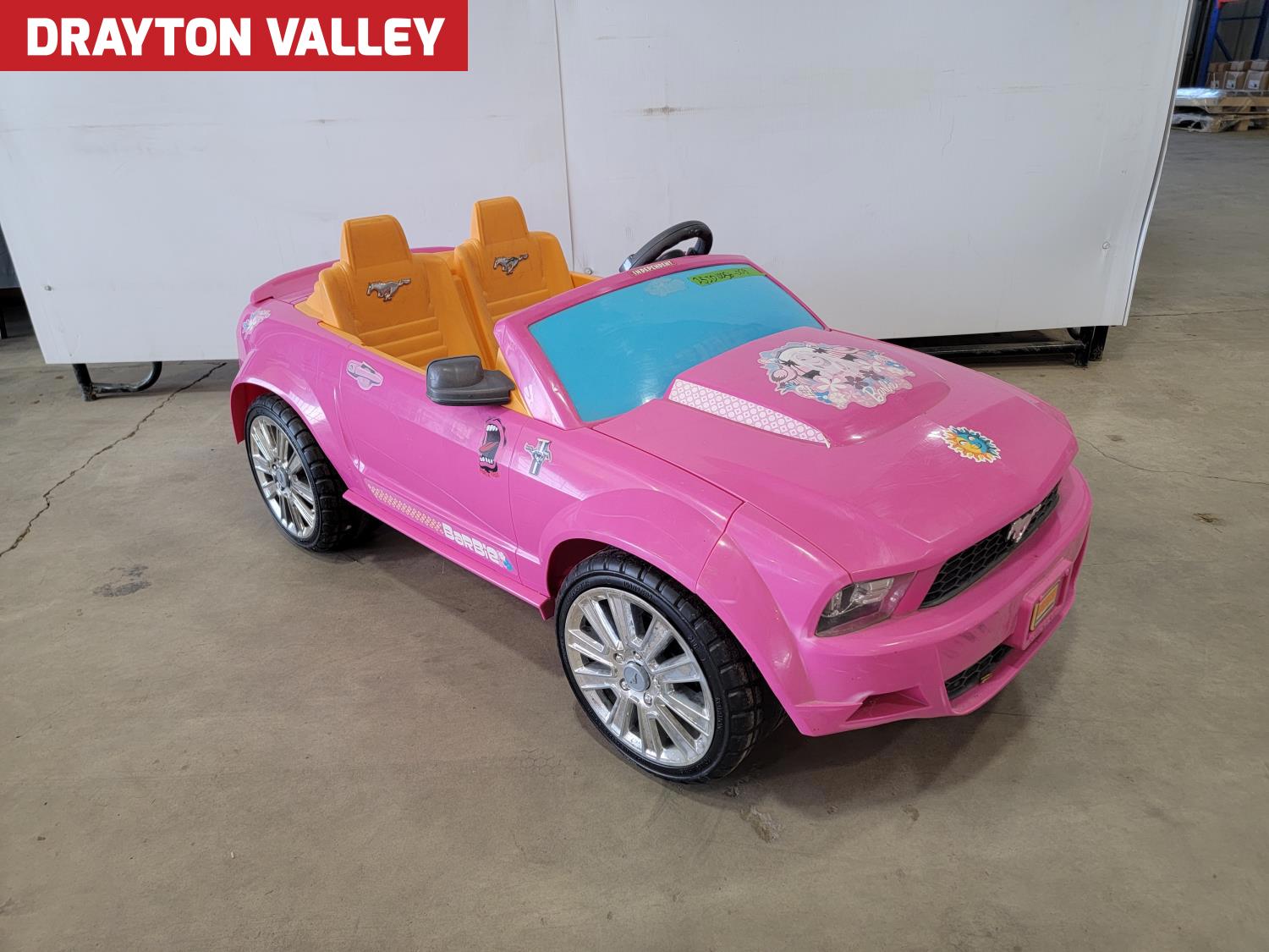 Barbie Power Wheels Mustangnull