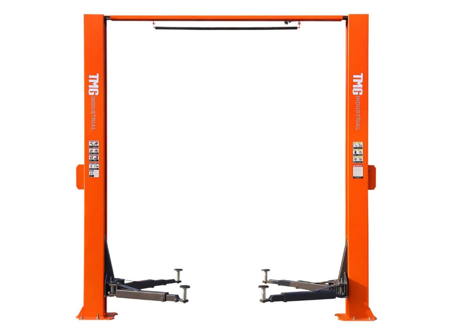 TMG Industrial TMG-ALT100 10,000-lb Two Post Overhead Auto Lift (Unused ...