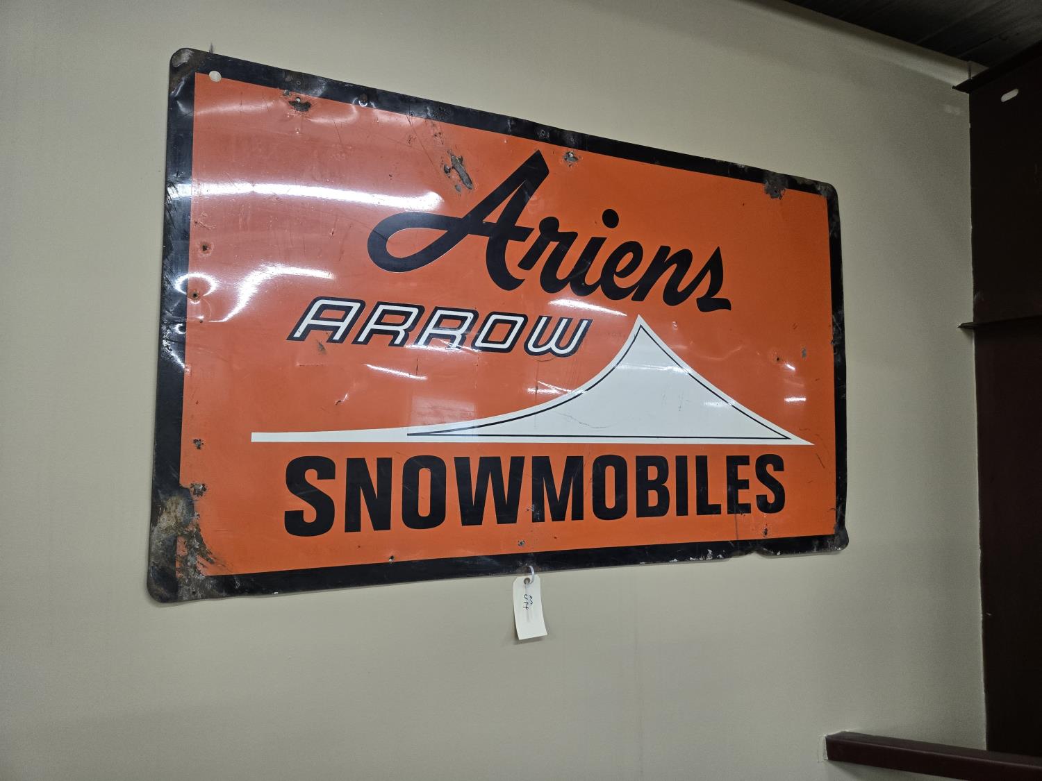 Ariens 2 Sided Metal Sign [25IJ05001-094] | Team Auctions