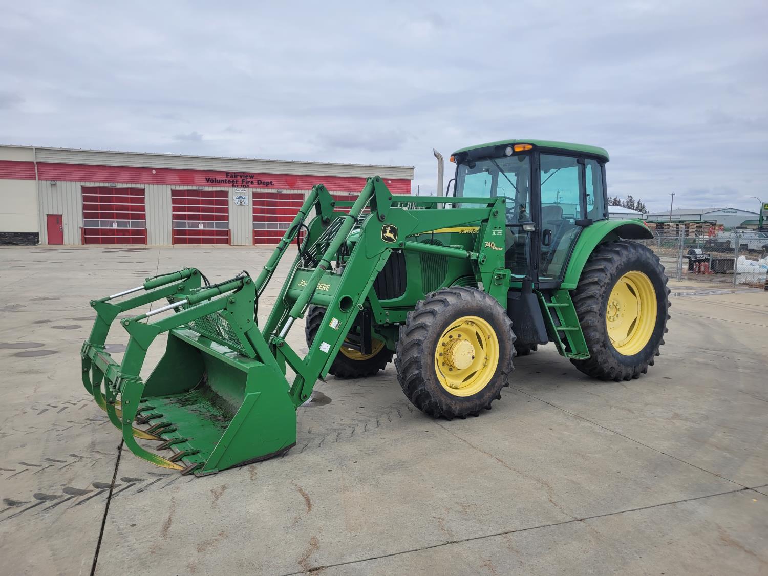 2006 John Deere 6715 MFWD Loader Tractor [24DB07047-001] | Team Auctions