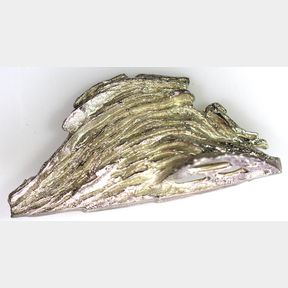 'Crashing Wave' design Sterling (925) Silver Brooch