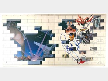 Pink Floyd: Roger Waters In-Person Signed "The Wall" Album (Beckett/BAS Authentication)