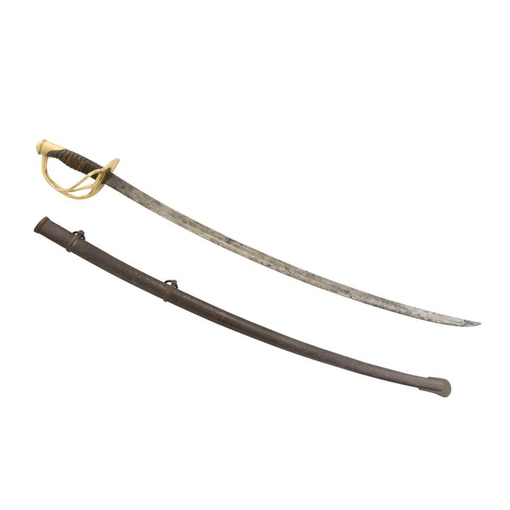 An Ames M1860 Civil War cavalry sword