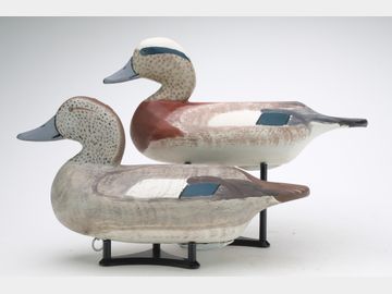 Pair of widgeon, Evans McKinney, Elkton, Maryland.
