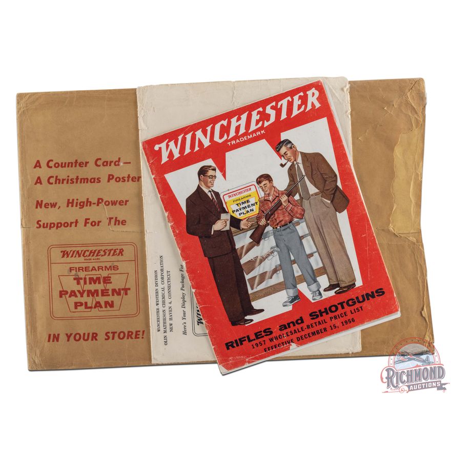 Winchester Ephemera 1957 Wholesale Price List Postmark & Envelopes Advertising Group