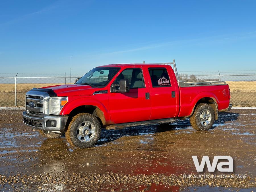 2012 Ford F250 Xlt Crew Cab Pickup Weaver Auctions