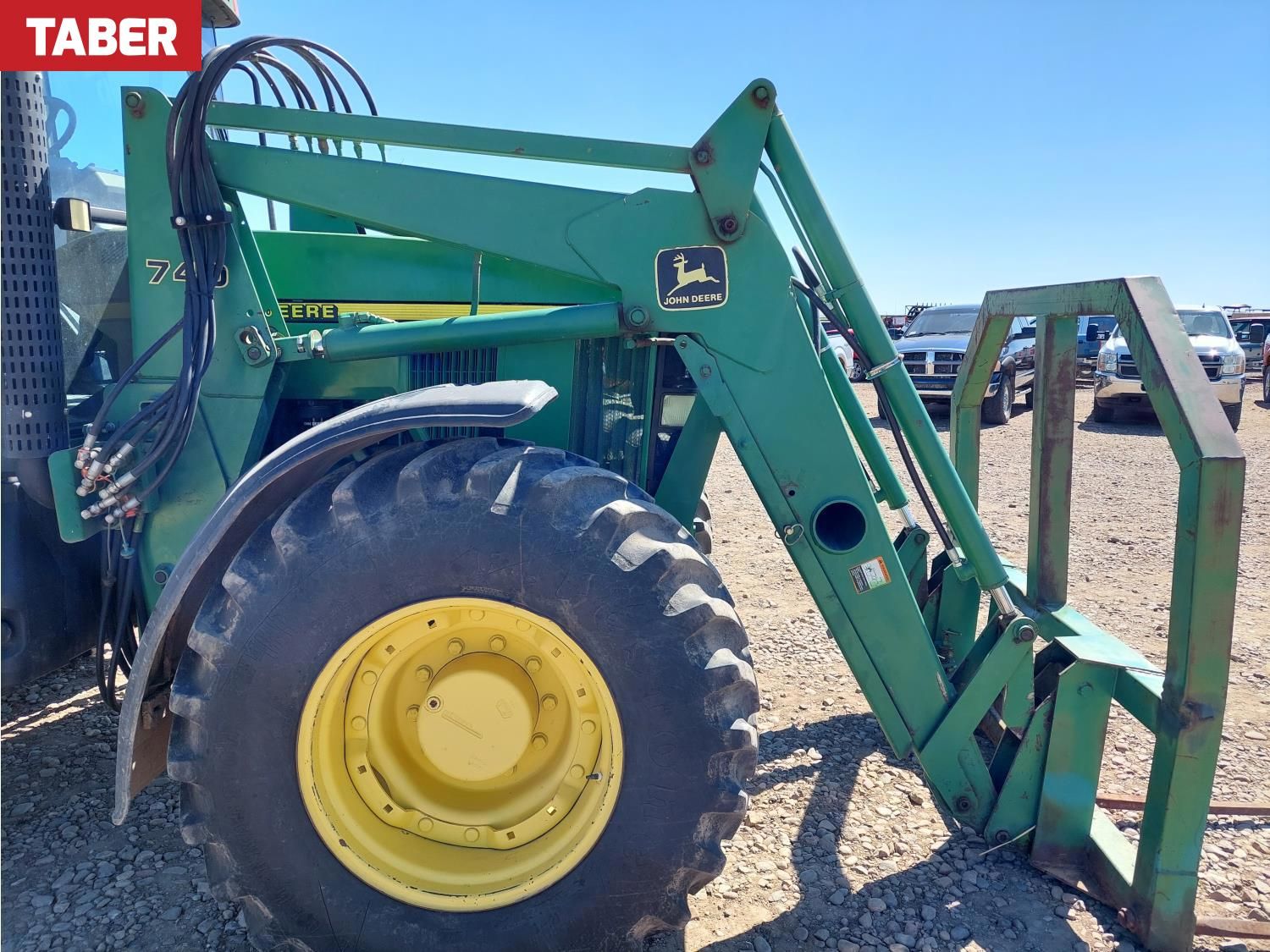 1997 John Deere 7210 MFWD Loader Tractor [25EE02130-001] | Team Auctions