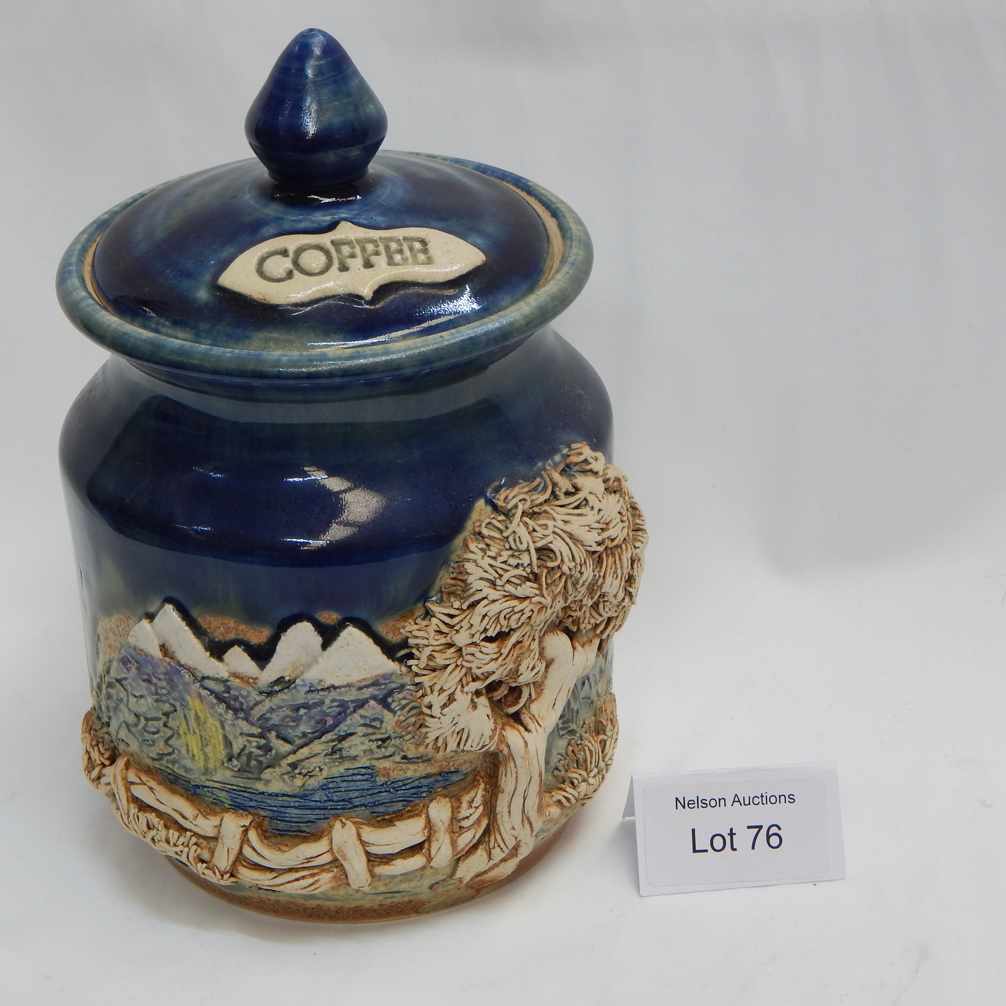 Storage Jar by Dovedale Pottery — sold at auction in New Zealand for $10
