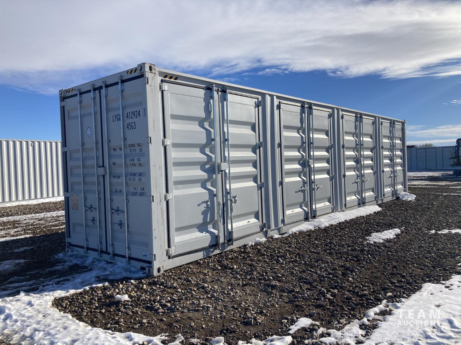 Roster Containers 2022 40 Ft High Cube Multi Door Shipping Container (Unused) [24CA13996 ...