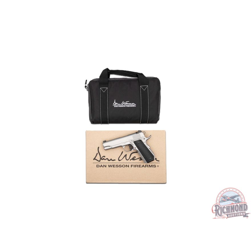 New Dan Wesson V-Bob Valor .45 ACP 1911 SS Semi-Auto Pistol in Original Box
