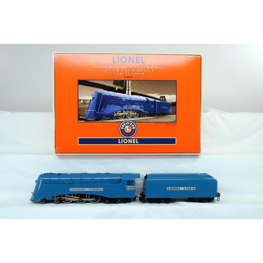 Modern Lionel O Gauge Commodore Vanderbilt Steam Loco and Tender ...