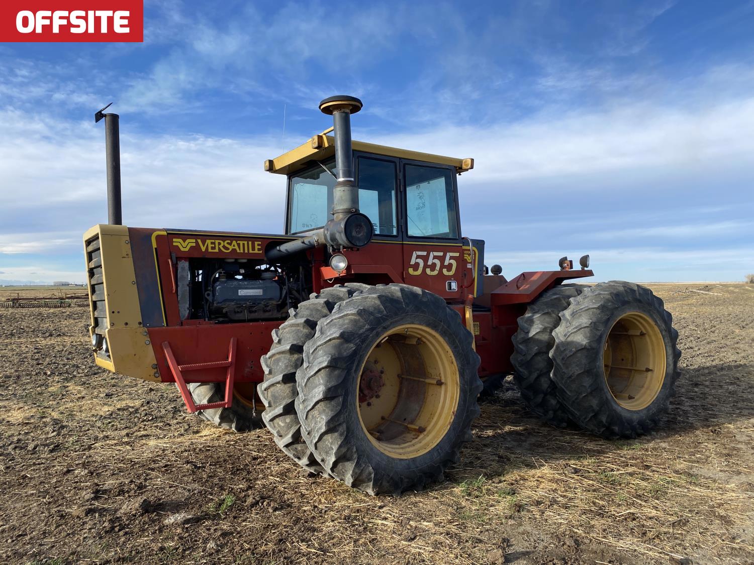1981 Versatile 555 4WD Tractor [25KI02171-001] | Team Auctions