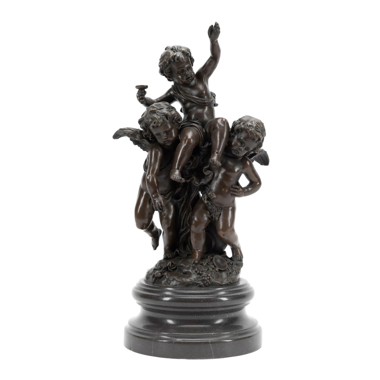 French offers Bronze Sculpture Cupid Moreau