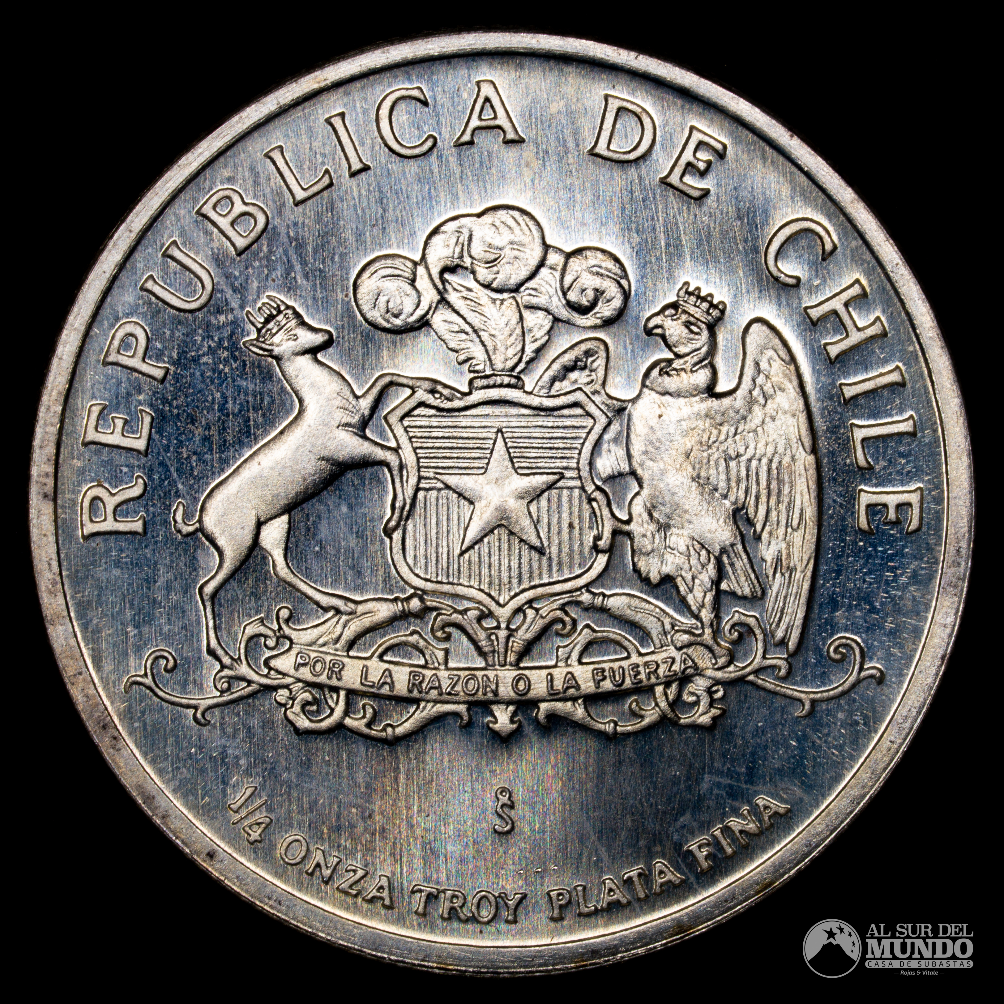 Chile. Medalla: Decimo Aniversario de la Liberacion Nacional. 1983