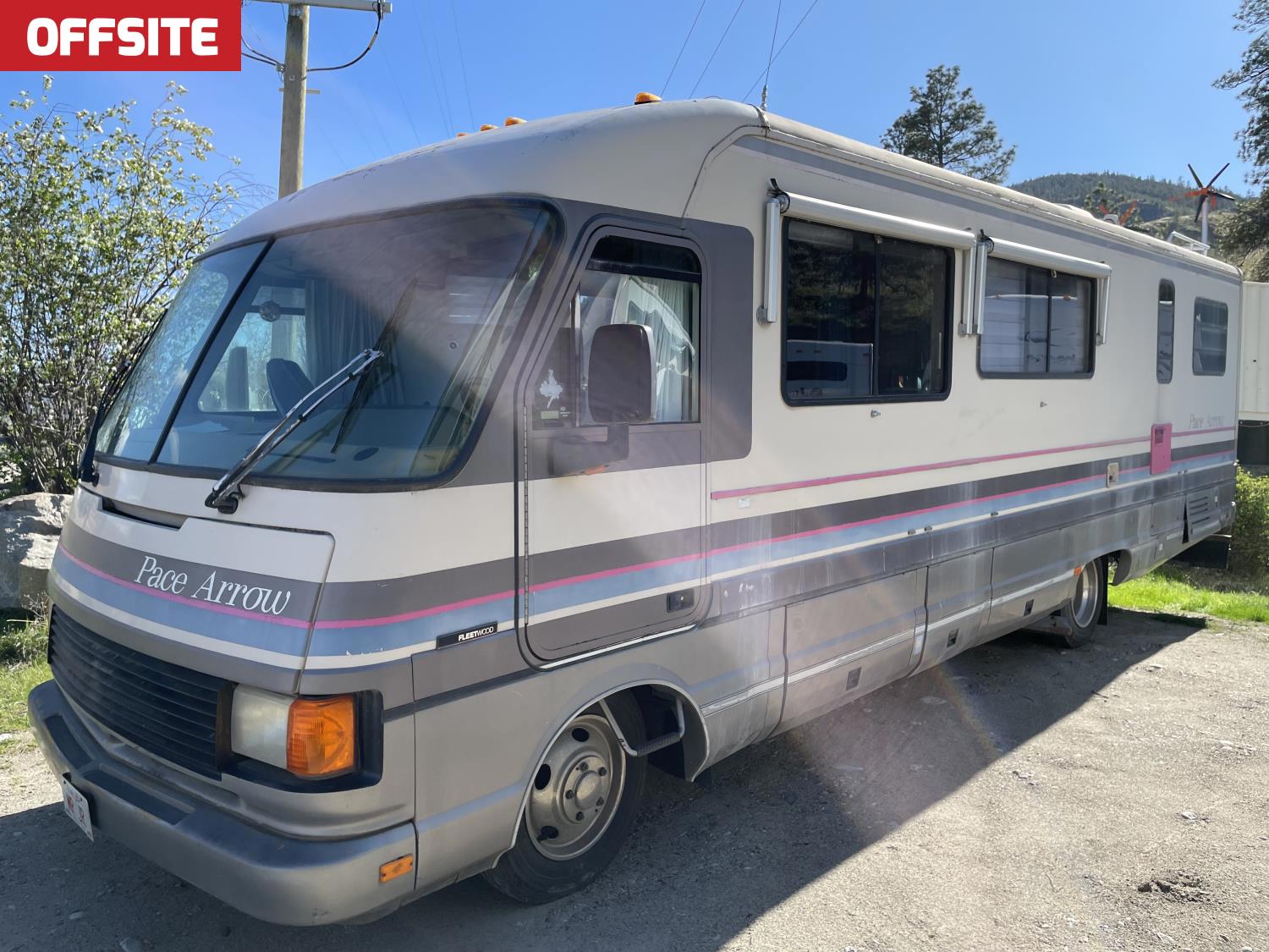 1991 Fleetwood Pace Arrow Motorhome 31 Ft Long, S/A [25EB45003-001 ...