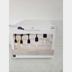 Room & Retreat Edison Bulb String Light Set 36'