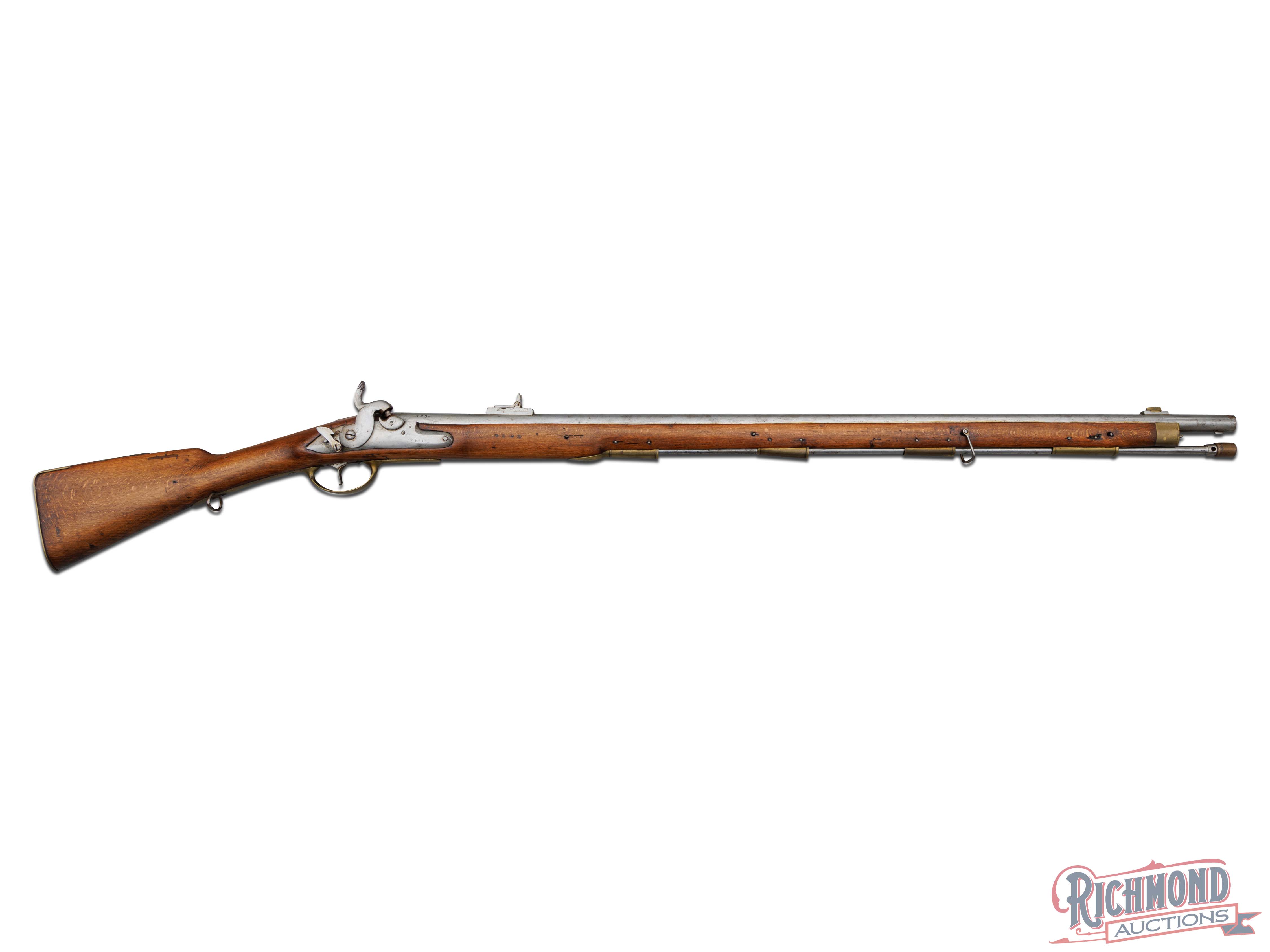 Civil War Era Danish 1769 Musket With Norwegian Percussion .72 Caliber ...