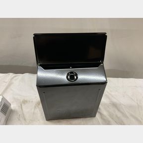 Architectural Mailboxes - Townhouse Galvanized Steel Wall Mount Mailbox - Black