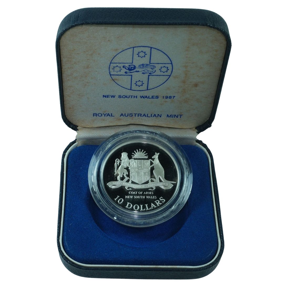 Australia 1987 'New South Wales' Proof Silver (925) $10, FDC