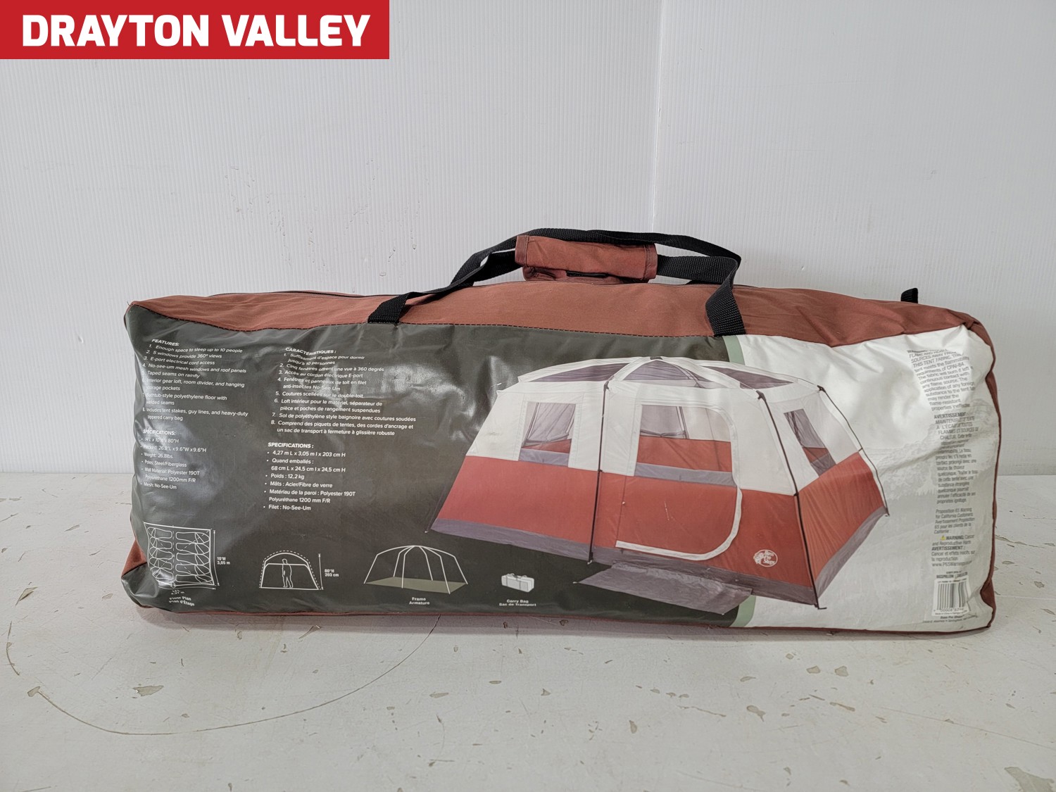 Bass Pro Shops 10-Person Cabin Tent [26IF10977-051] | Team Auctions