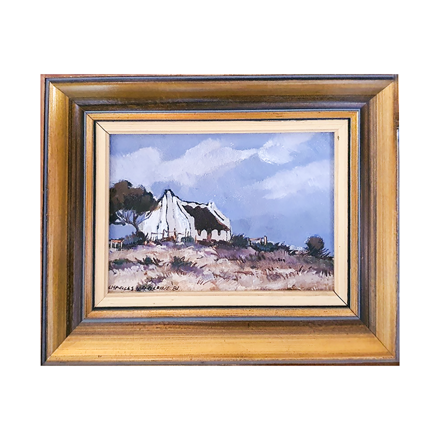 West Coast House II by Charles van der Merwe (SA 1938 - 1996)