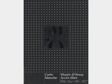 Philippe Apeloig - Carte Blanche - 1987 Offset Lithograph - SIGNED 27.5" x 19.75"