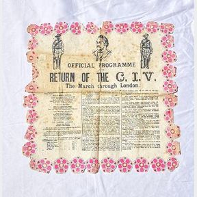 BOER WAR, Official Program Return of the CIV