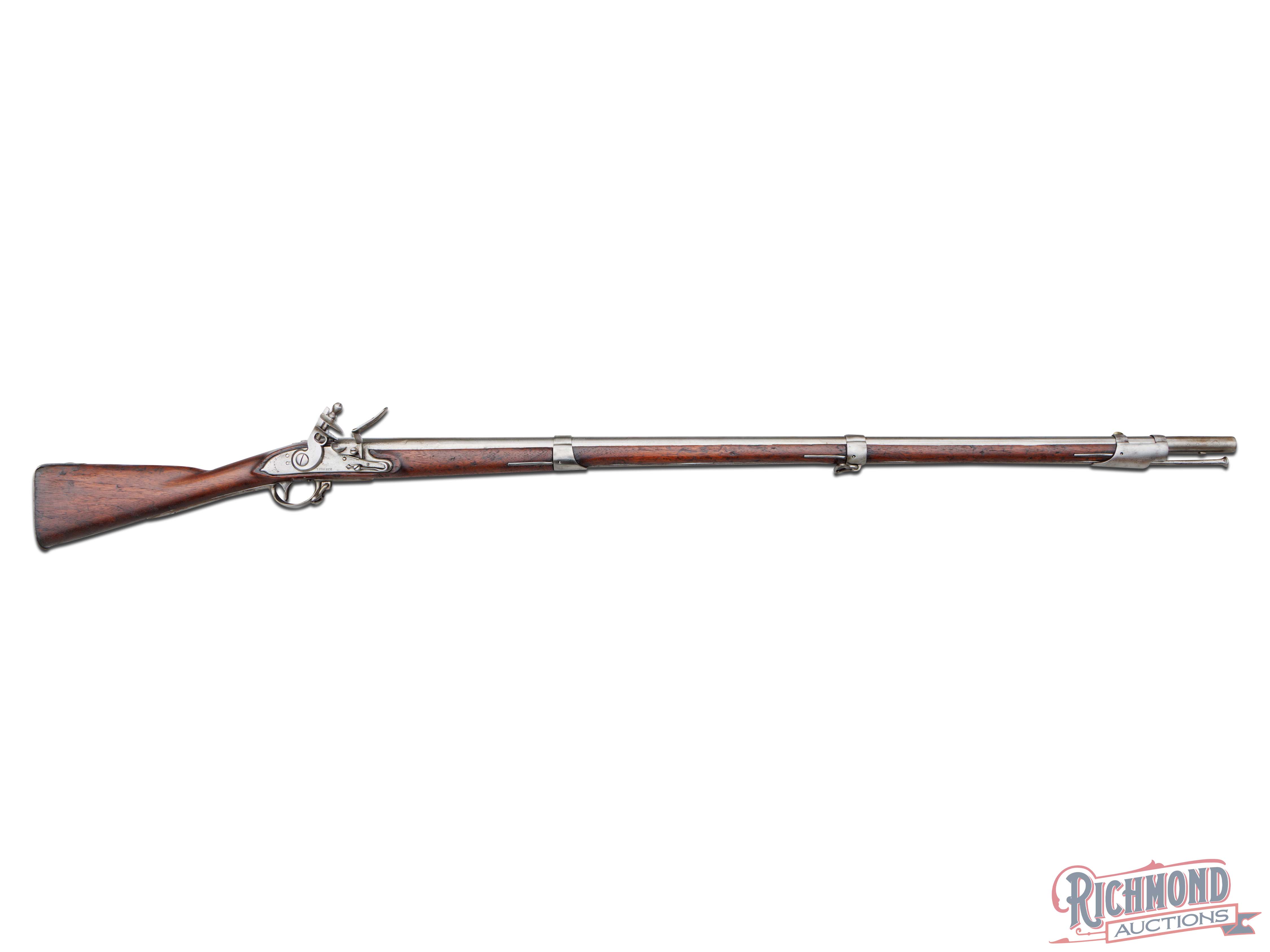 Thomas French Made Model 1808 US Contract Flintlock Musket .69 Caliber ...