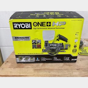 Ryobi - ONE+ HP 18V Cordless Handheld Wet/Dry Masonry Tile Saw (Tool Only)