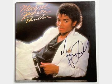 Michael Jackson Signed "Thriller" Album (JSA Authentication)