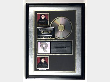 Michael Jackson "You Are Not Alone" RIAA Multi-Platinum Sales Award Presented to The HIt Factoryt