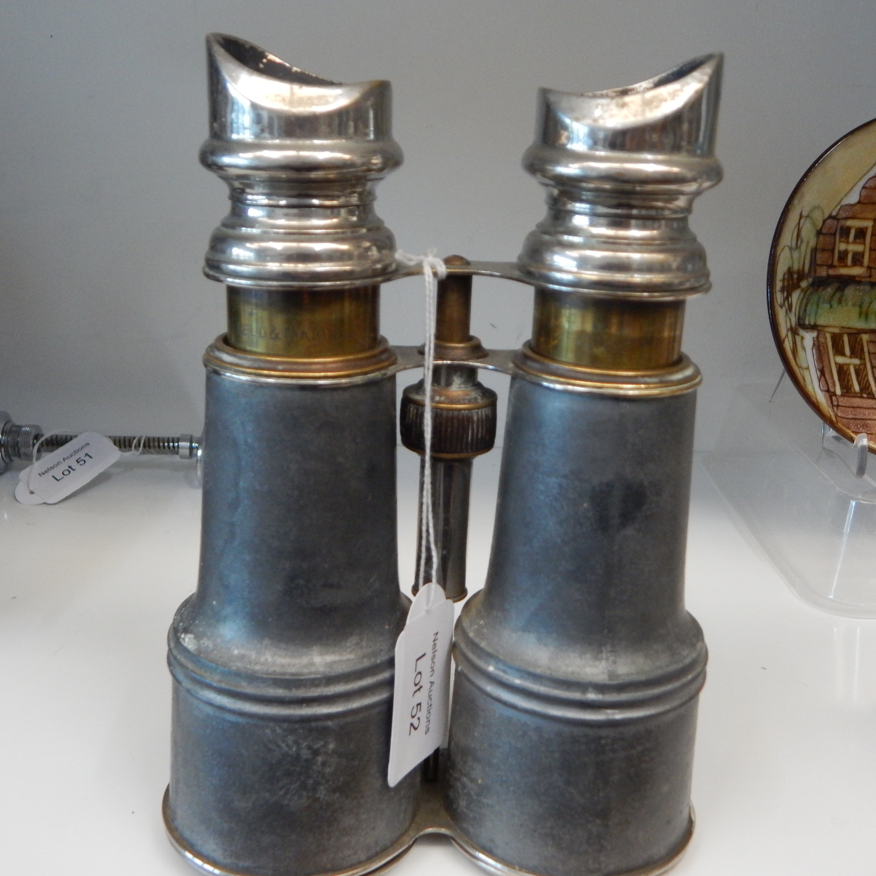 Antique Field + Marine French Binoculars RP $120 af — sold at auction in New Zealand for $55