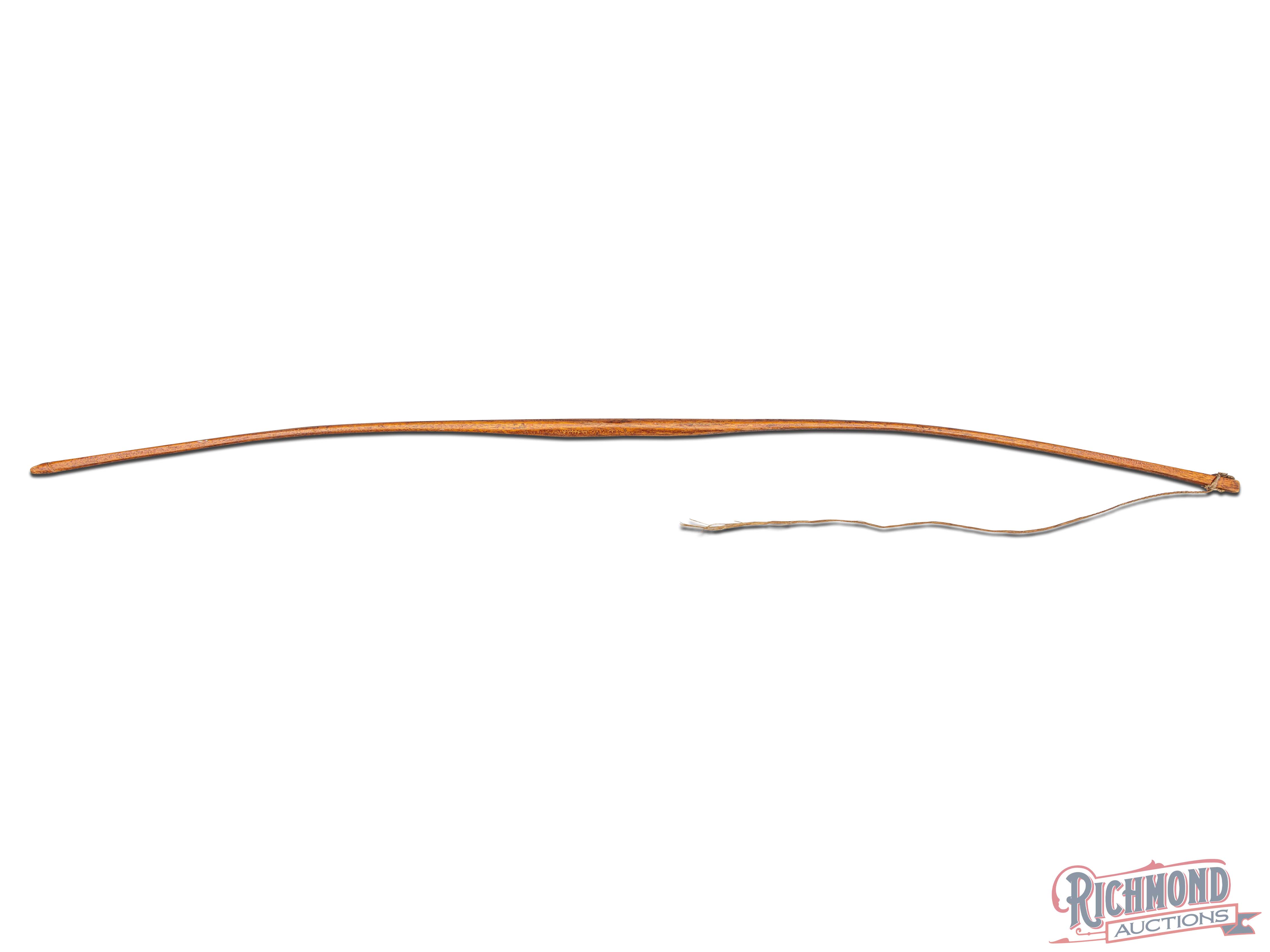 Early 1800's Plains Indian Native American Wood Bow Artifact | Richmond ...