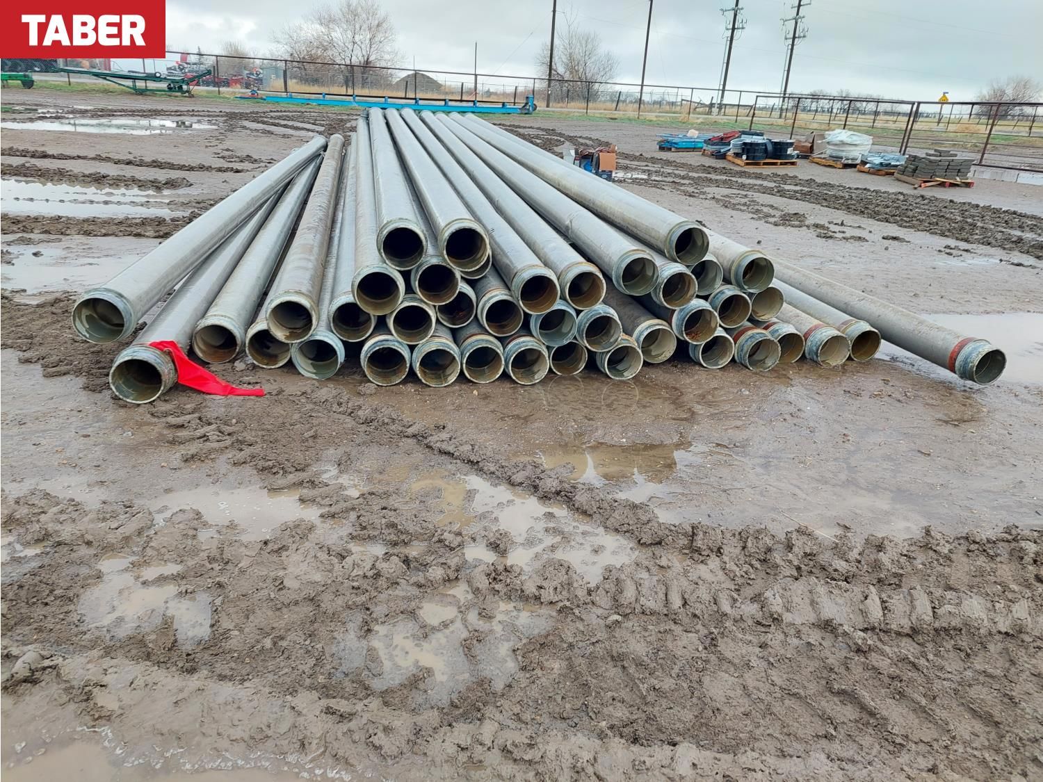 Qty of (41) 8 Inch Mainline Pipes [25EE24022-004] | Team Auctions
