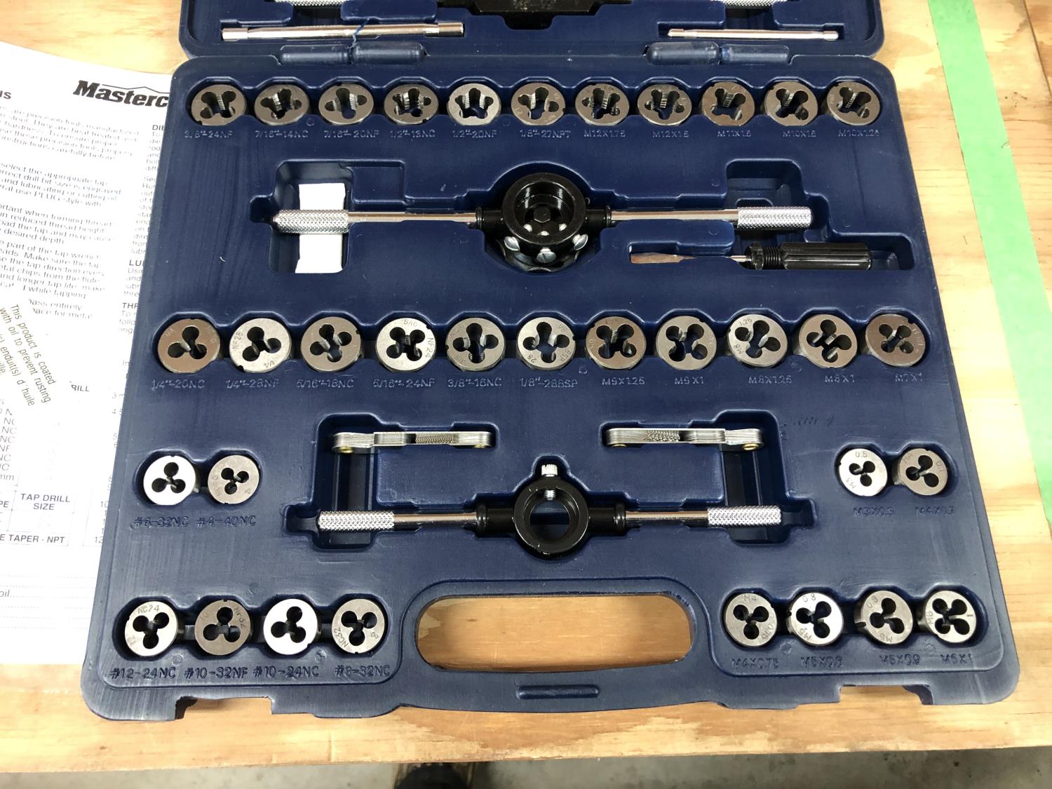 Mastercraft Tap and Die Set (Unused) [24FS18001-209] | Team Auctions