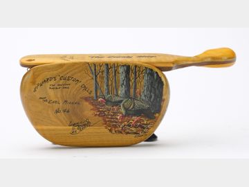 Box turkey call, Upward's "Custom Calls", Eugine Upward, Hazel Green, Wisconsin