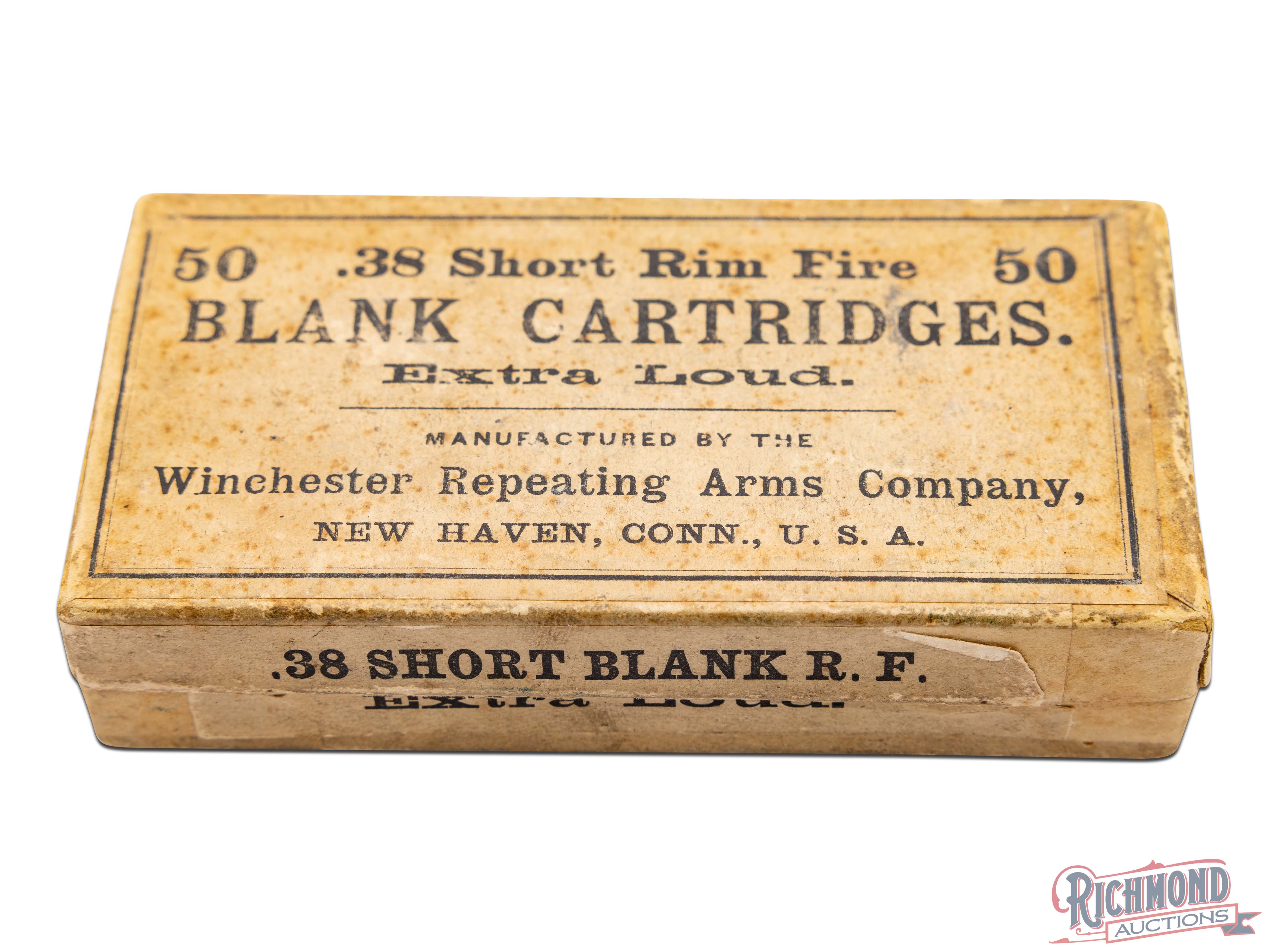 Full Box Of Winchester .38 Short 