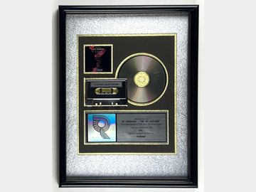 Michael Jackson “Scream” RIAA Platinum Album Sales Award Presented to The Hit Factory