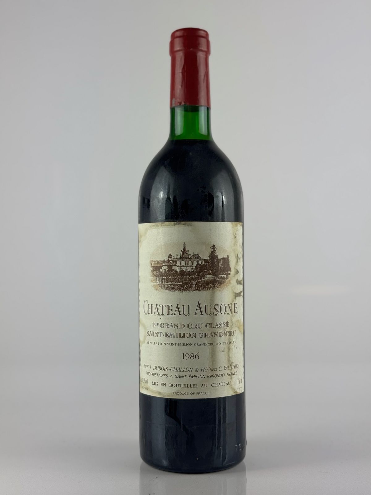 Château Ausone Saint-Emilion GC Classe A - - 1986 - 1 btl
