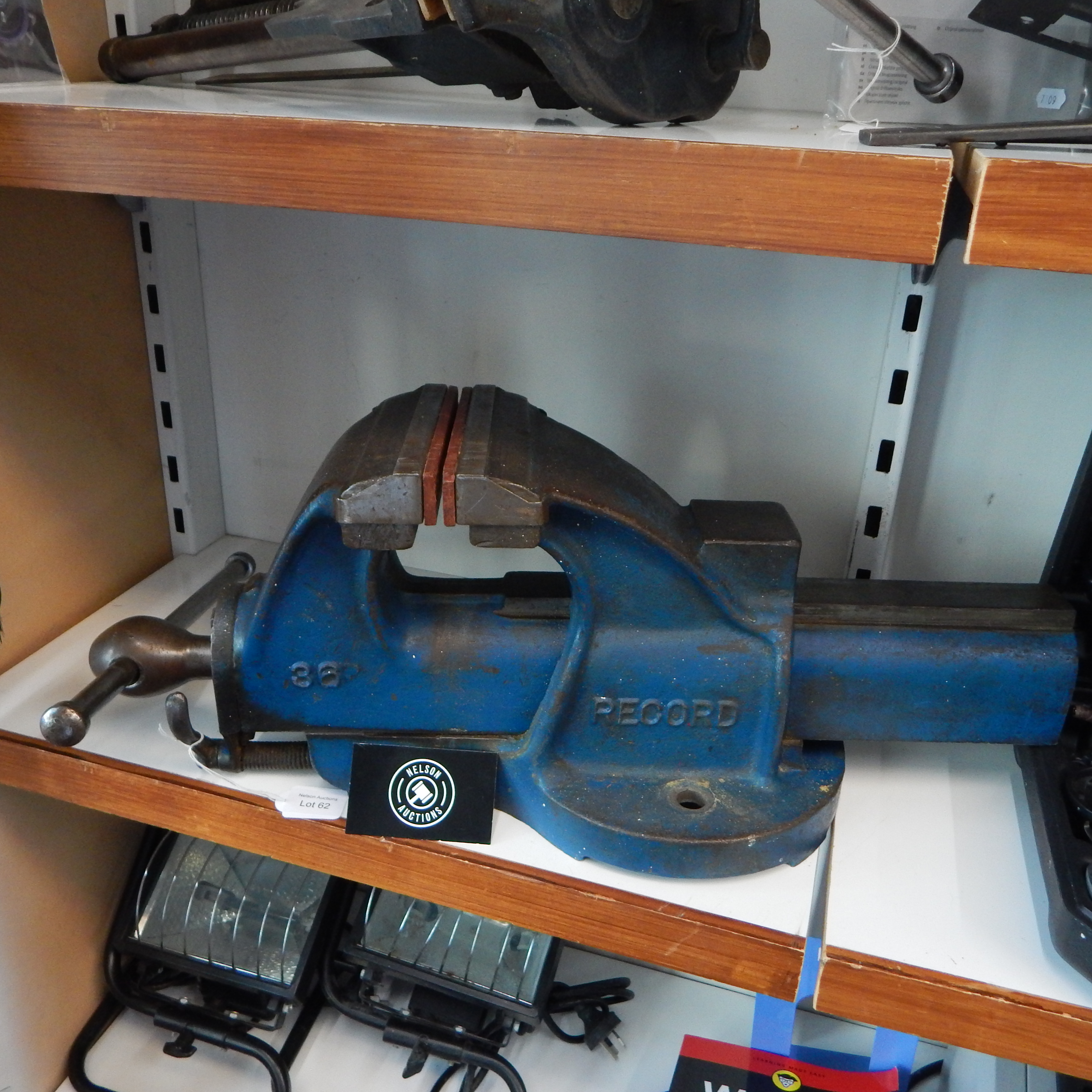 Vintage Record 36 Engineers Vice HD RP $270 — sold at auction in New Zealand for $500