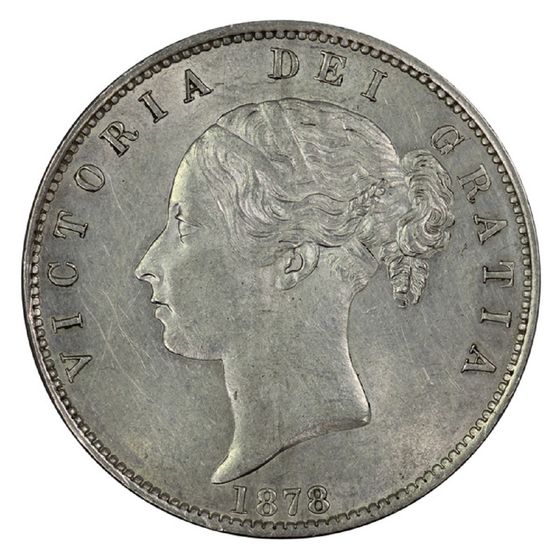 Great Britain Victoria 1878 Half Crown, virtually Uncirculated