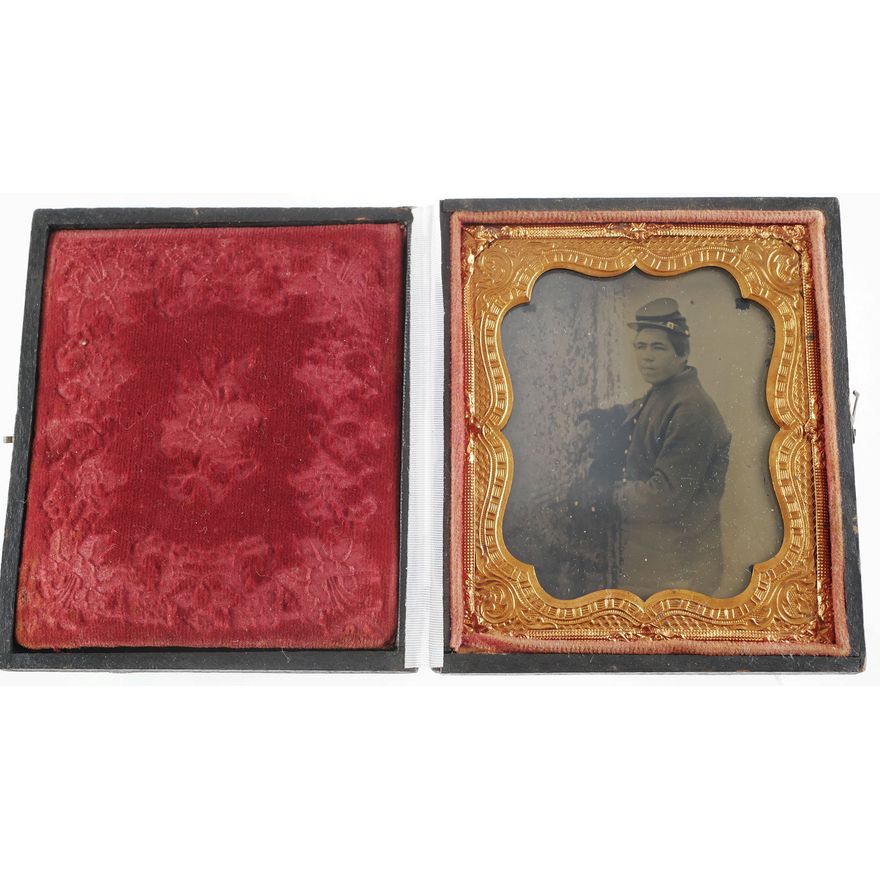 CIVIL WAR SOLDIER TINTYPE