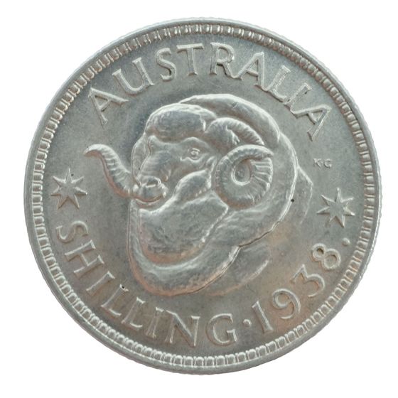 Australia 1938 Shilling, Gem Uncirculated